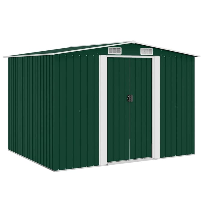 vidaXL - Tuinberging - 257x205x178 - cm - metaal - groen