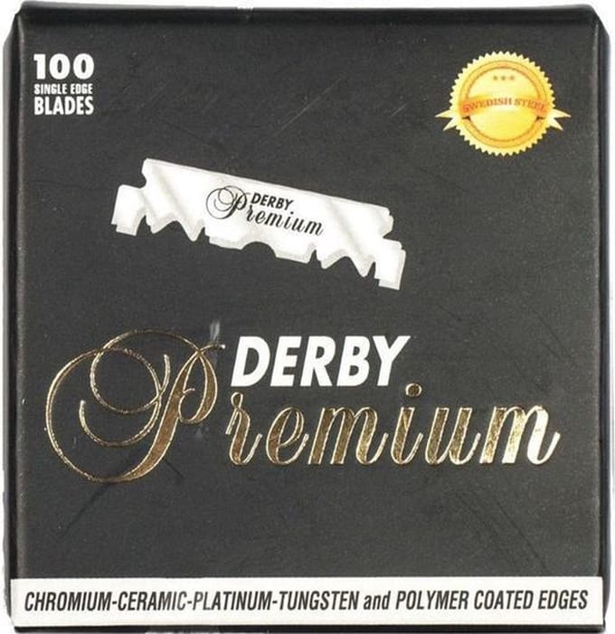 Derby - Premium Single Edge Blades -100 st