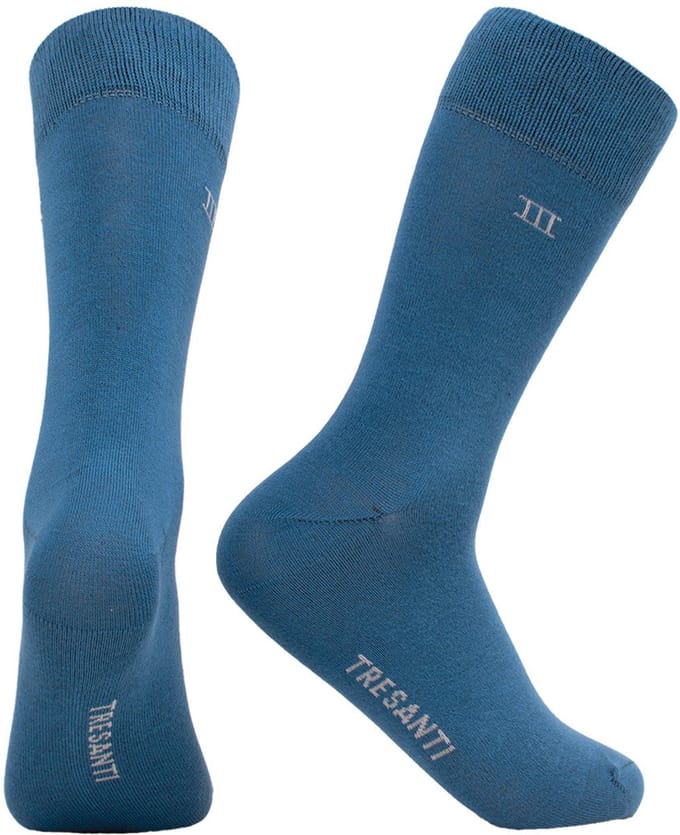 TRESANTI | ZICO I Bamboo sokken | Bright Blauw | Size 43/46