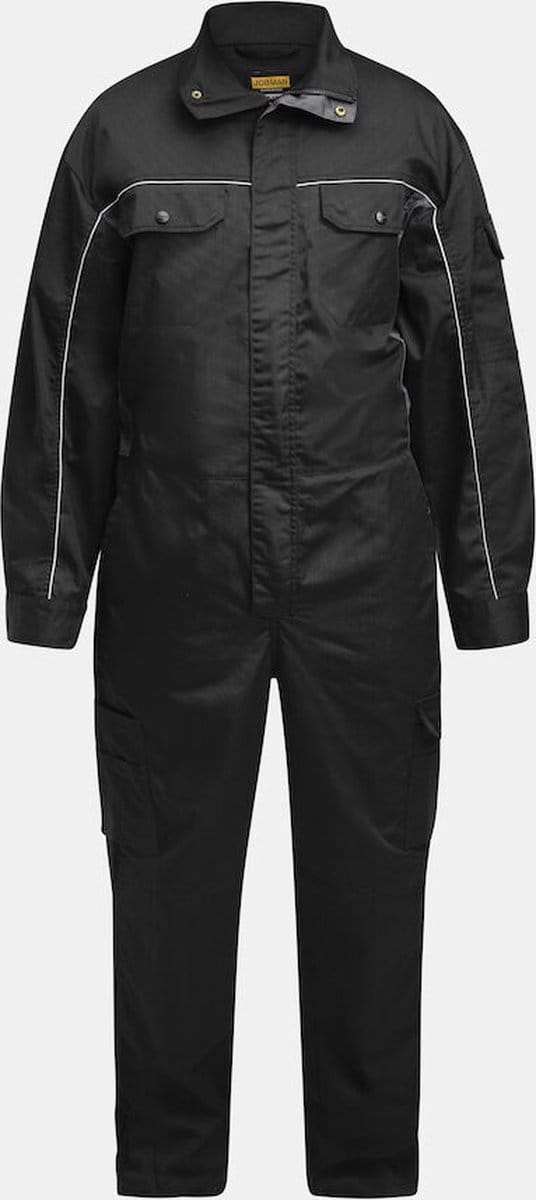 Jobman 4327 Service Overalls 65432723 - Zwart/Grijs - C48