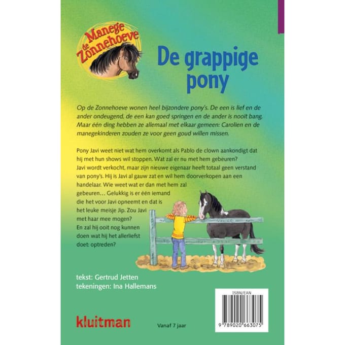 De Grappige Pony - Manege De Zonnehoeve - Gertrud Jetten