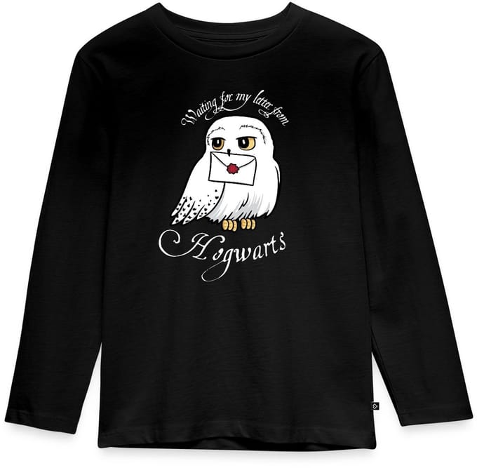 Harry Potter Hedwig Met Brief Waiting For My Letter Premium T-Shirt Kinderen