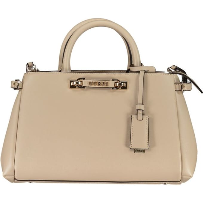 GUESS Handtas Schoudertas Lefia Luxury Satchel Simply Taupe