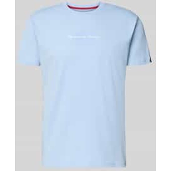 T-shirt met labeldetail