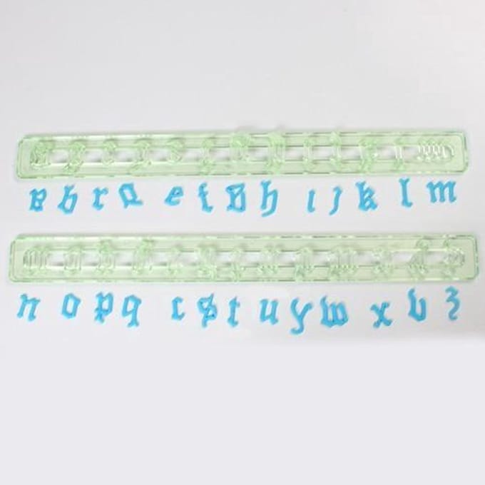 FMM Alphabet Tappits Lower Case Old English