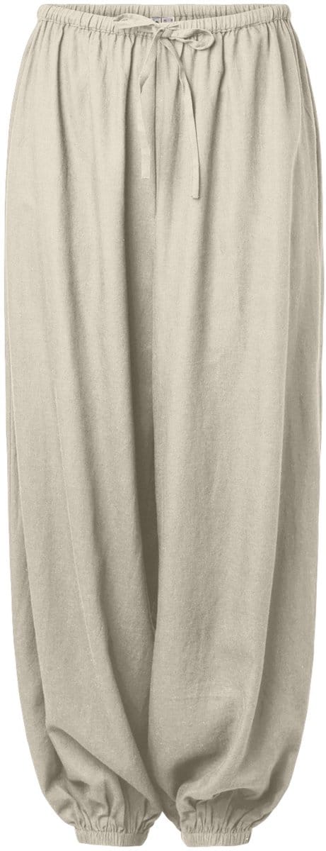 Pieces Broek PCPIA LW LINNENMIX BALLON