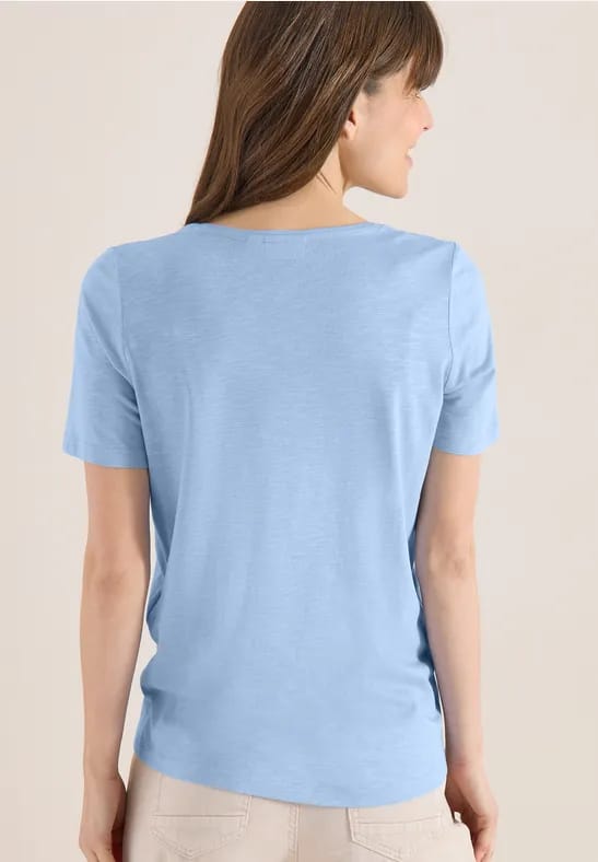 Basic Shirt met ronde hals in een 2-pack