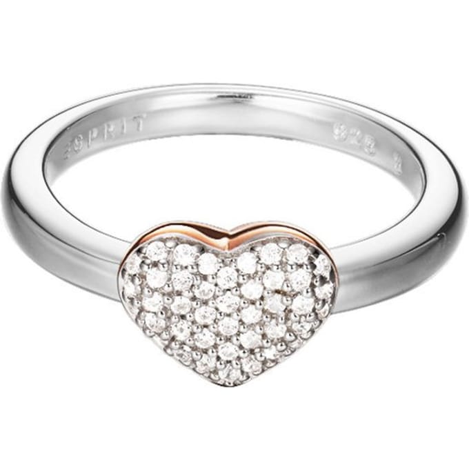 Esprit Love Swing - Ring - Zilver - Zilverkleurig - Maat 18.00