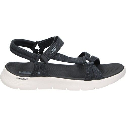 Skechers Go Walk Flex Sandal - Sublime, Vrouwen, Zwart, Sandalen, maat: 36