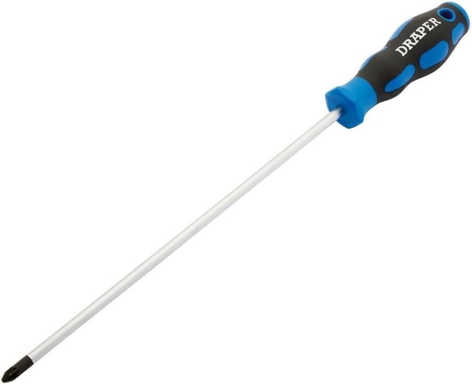 Pozidriv-schroevendraaier nr. 2 x 250 mm met softgrip voor professioneel gebruik