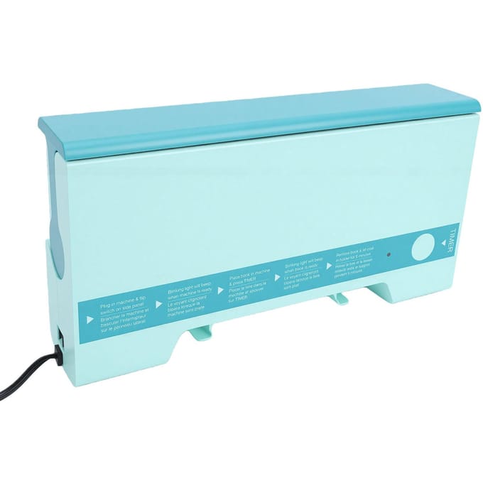 Thermische Bindmachine 280 Vel Capaciteit   Papieren Hete Smelt Boek   voor   School Huis Blauw white