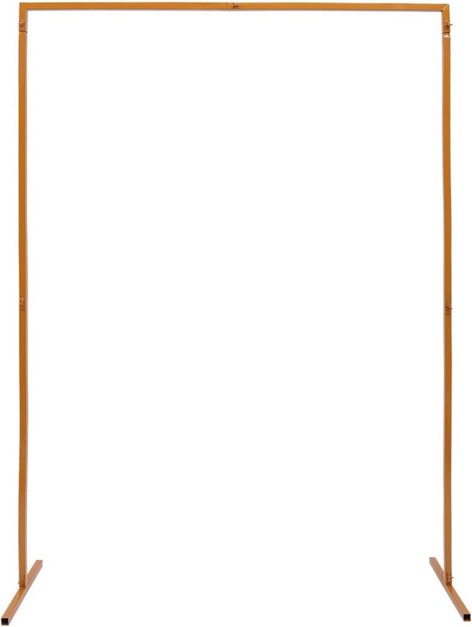Bruiloft Arch - Decoratie Frame - Feest Versieren - Stabiele Constructie - 2x1.5 meter - Geel