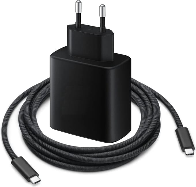 45W Snellader - USB C Oplader voor o.a. S24,S23,S22,S21,S20 - Met 3 meter USB C oplaadkabel