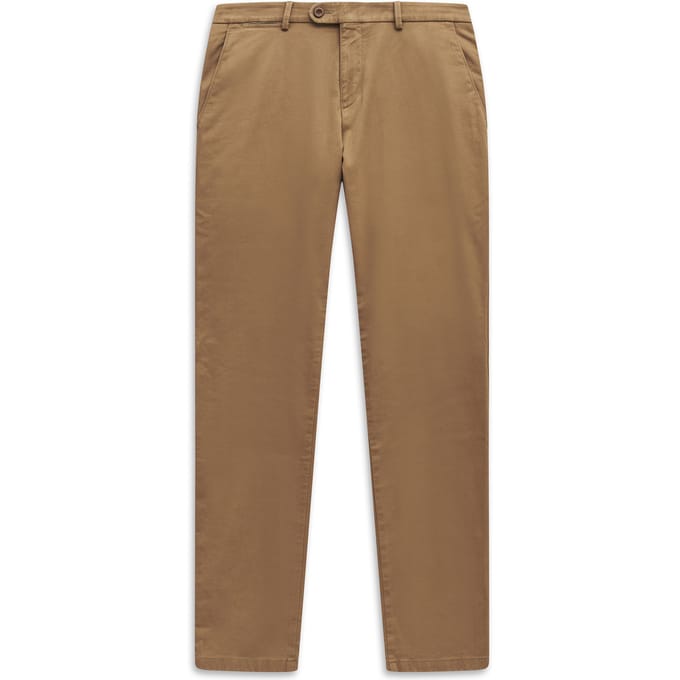 Bugatti Herren Chino Modern Fit broek van katoen-stretch
