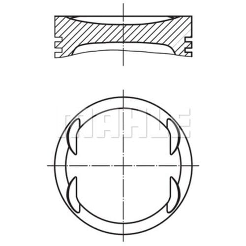 Zuiger MAHLE 011 69 01