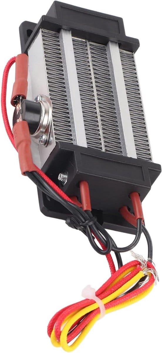Keramische Verwarmer - Luchtverwarming Apparaat - Ruimte Verwarming - Met Thermostaat - 300W Vermogen - Aluminium