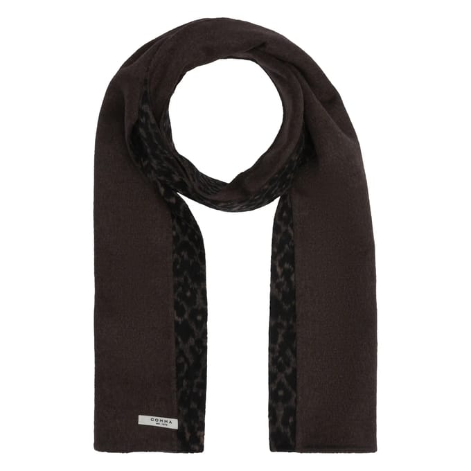 Dubbelzijdige jacquard sjaal dames COMMA