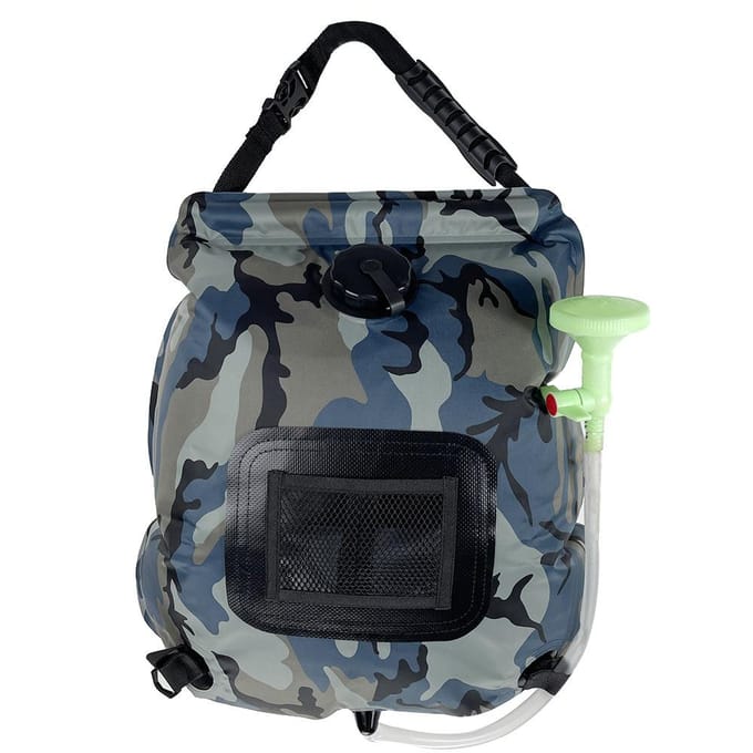 Solar Douchetas 5 Gallons/20L Zonne-verwarming Camping Douchetas PVC Draagbare Badtas Opvouwbaar rood