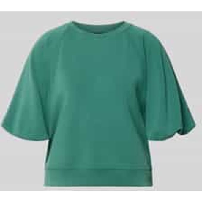 oversized sweatshirt met ballonmouwen
