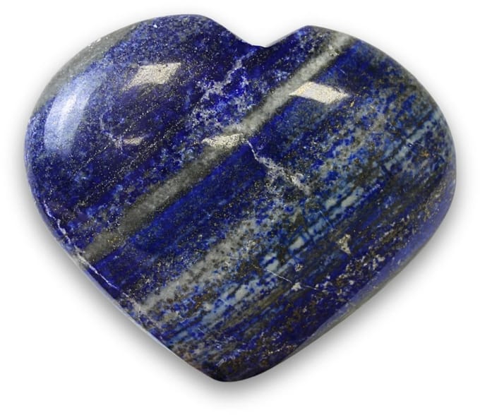 Lapis Lazuli edelsteen hart nr.26