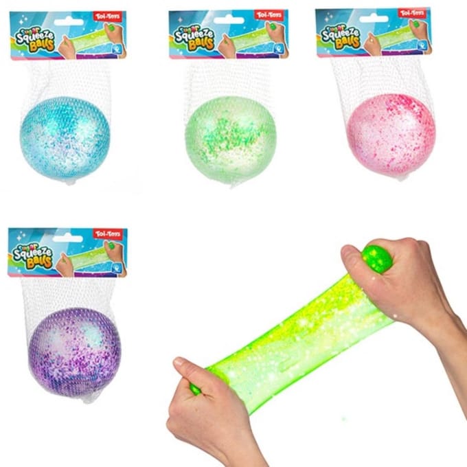 Toi Toys Fun Knijpbal Jumbo 9cm
