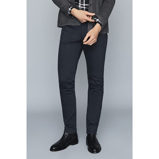 Reiss Stay Blue Slim Jeans Blue Größe: 28R | Slim Jeans Outlet | Herren | Blau