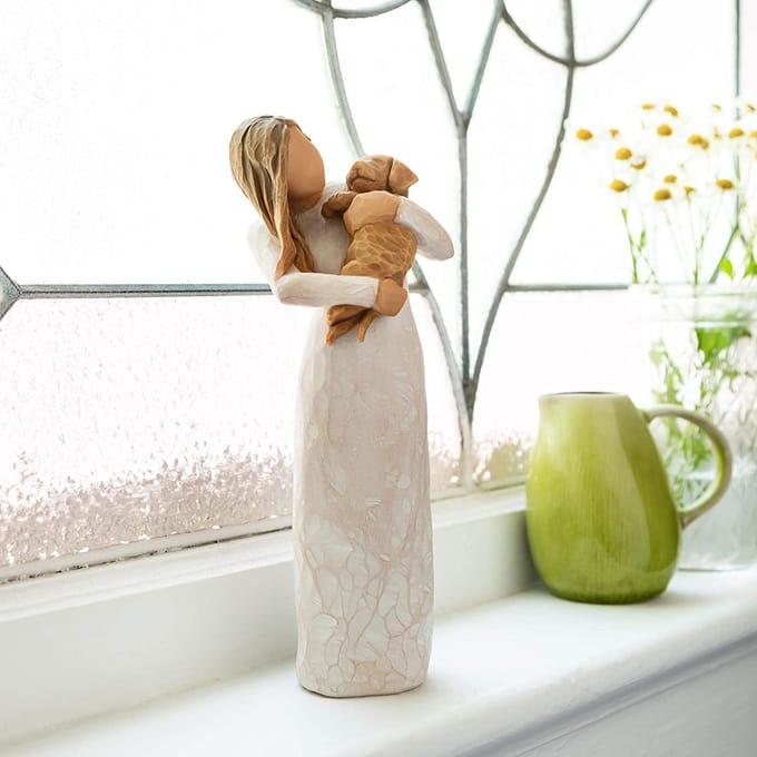 Willow Tree Beeld Hars Ornamenten Ambachten Willow Tree Figuur white