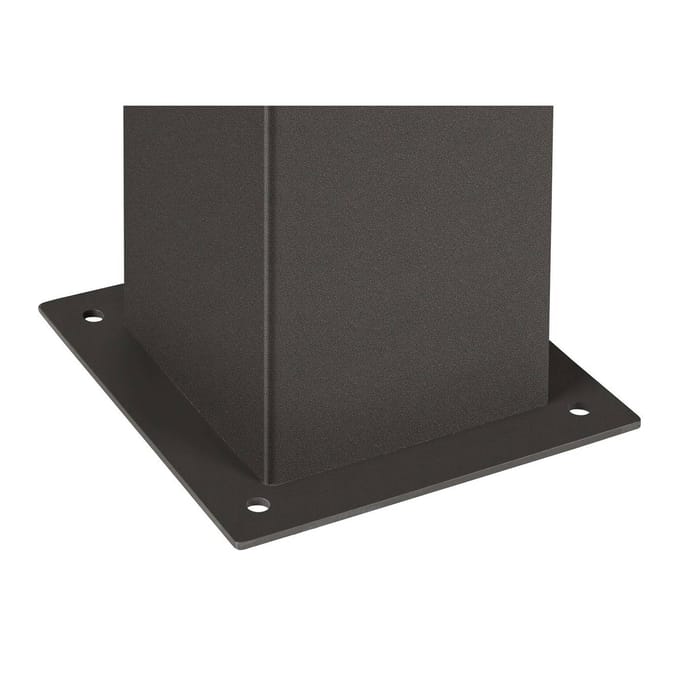 SLV GRAFIT E27 11W staande buitenlamp vierkant IP44 900mm antraciet (1006184)