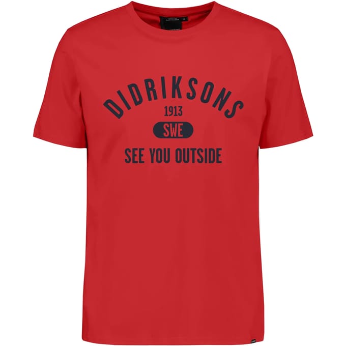 Katoenen T-shirt Didriksons Harald Collegiate
