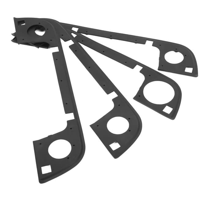 4 Stuks Deurklink Covers Pakkingset 51218122442 Klinkpakkingsafdichtingen voor E36 E34 E32 gray