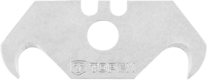 Topex - Vervangbare Haakmessen - 5 stuks