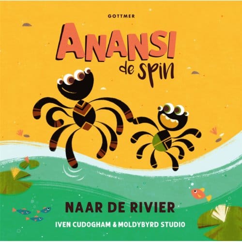 Naar De Rivier - Anansi De Spin - Iven Cudogham