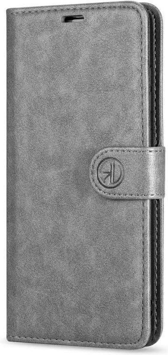 Rico Vitello L Wallet case Geschikt voor Samsung Galaxy A02S Grijs