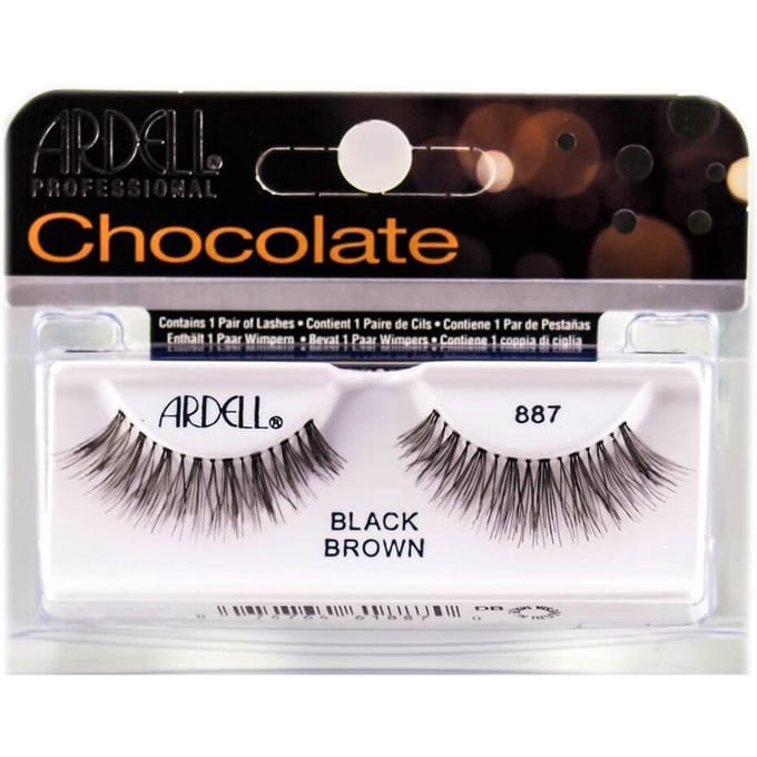 Ardell Chocolate Lashes 887 Black Brown 1 paar