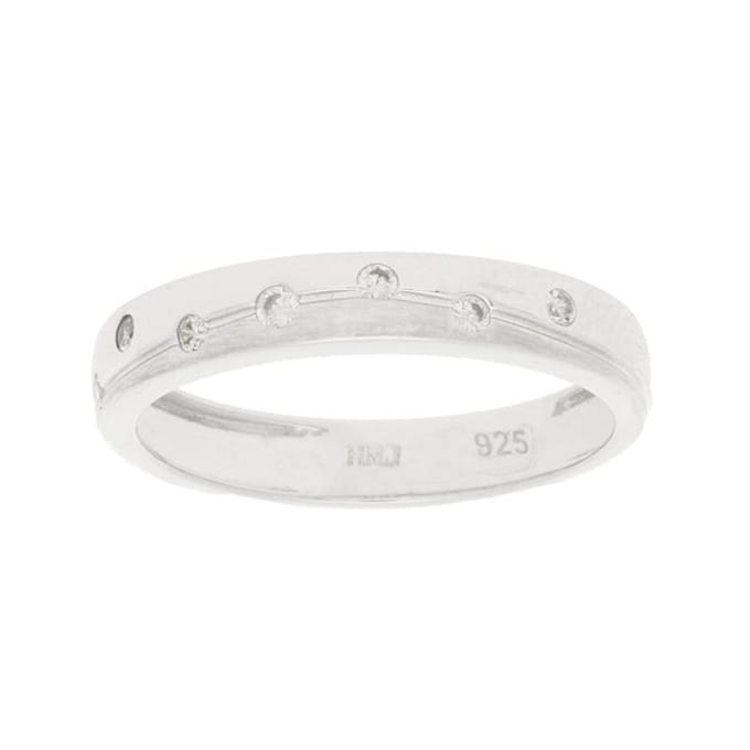 Glow 114.021458 Dames Ring - Sieraad - Zilver - 3 mm breed