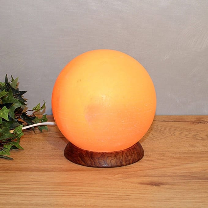 Wagner Life Bolvormige zoutlamp PLANETO