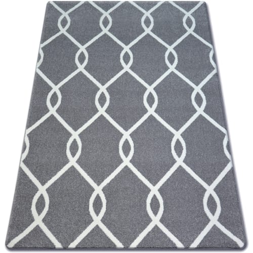 Kleden Rugsx Tapijt SKETCH - F934 grijs / witkleuring 200x290 cm