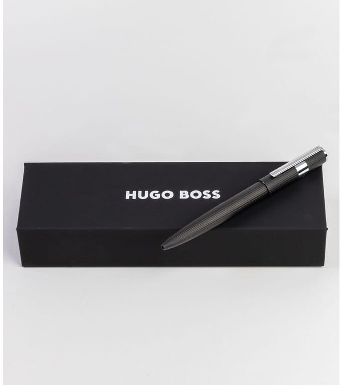 Hugo Boss - HSV2854A - Balpen - zwart - Gear