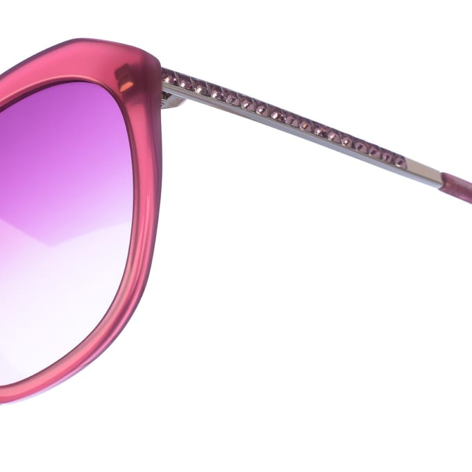 Metalen zonnebril met ovale vorm SK0143S dames