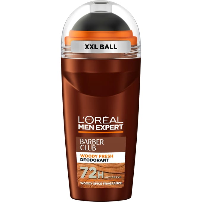 L'Oréal Paris L'Or&eacute;al Paris Men Expert Barber Club 48H Protective Deodorant Roll-On 50 ml
