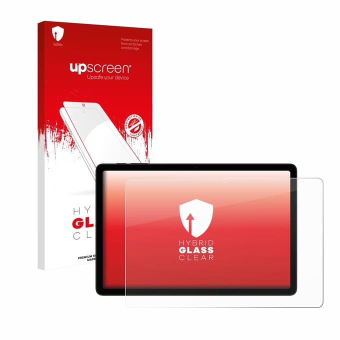 upscreen - Screenprotector voor Doogee Tab A9+ - Folie Beschermfolie Beschermglas transparant