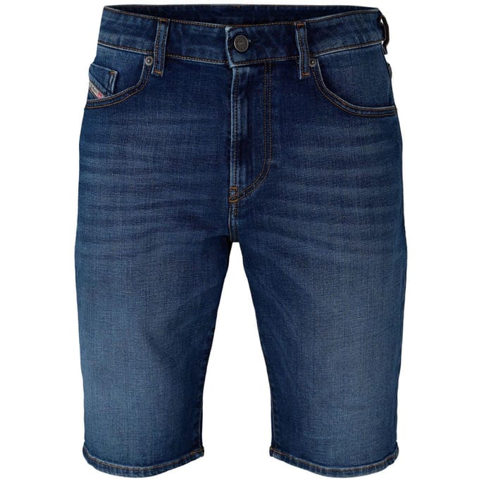 Diesel Heren Denim Slim Shorts (Blauwe Denim)