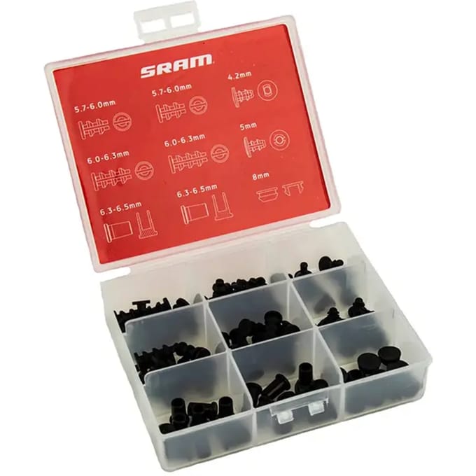 Sram Frame Plug Tacklebox 90 Eenheden Stop Zwart