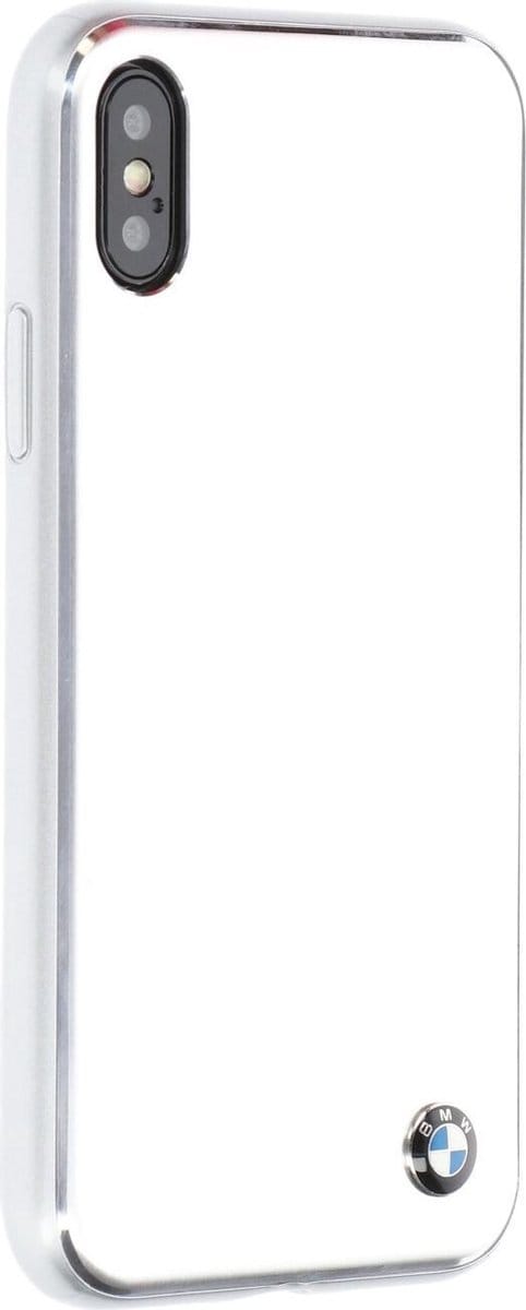 iPhone Xs/X hoesje - BMW - Zilver - Aluminium