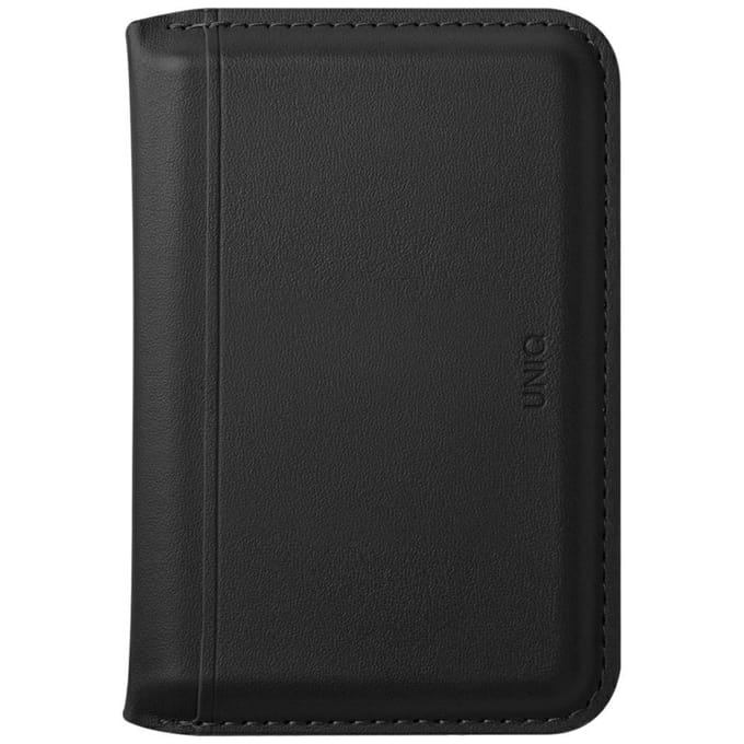 Magnetische RFID-portemonnee UNIQ Lyden DS telefoonstandaard zwart
