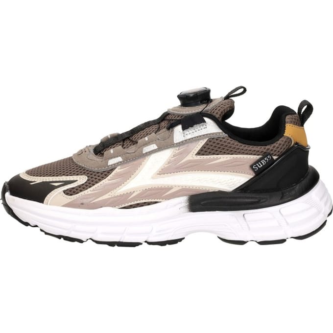 Sub55 - Sneakers Laag Middel Bruin Middelbruin 32