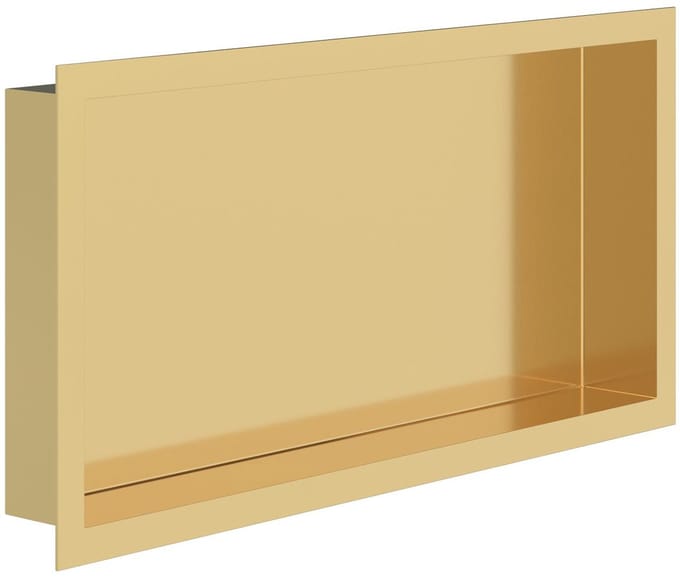 Inbouwnis - Lonis Nima - 30x60x10cm - Geborsteld Goud