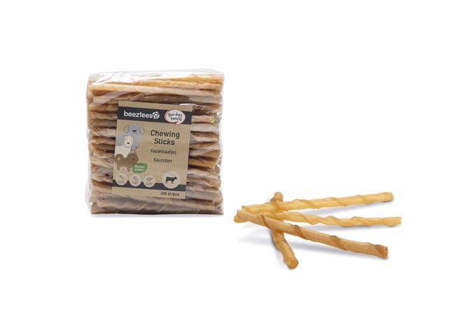 Beeztees Kauwstaafjes - Hondensnacks - Kauwsnack - 7-8 mm - 100ST