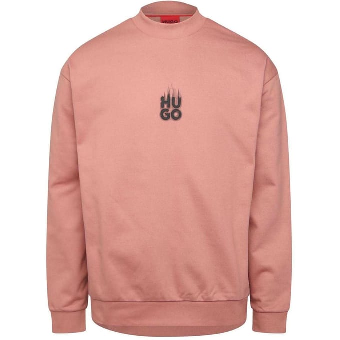 Hugo Heren Rook Sweatshirt (Roze)