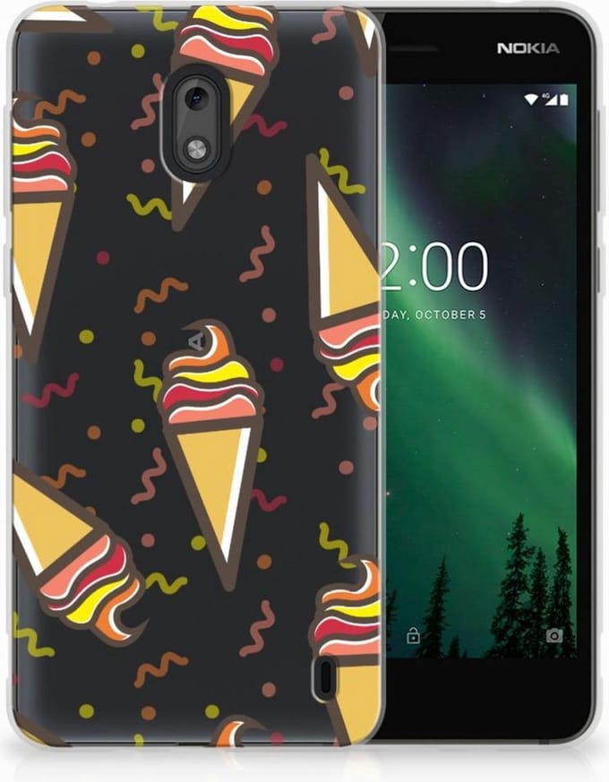 Nokia 2 Siliconen Case Icecream